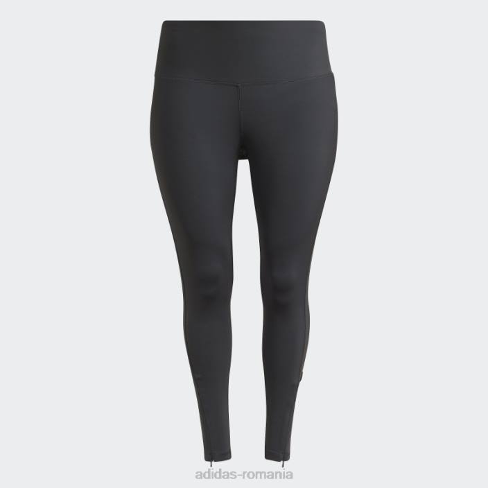 Adidas colanti din carbon (plus marime) femei carbon 2JBN10552