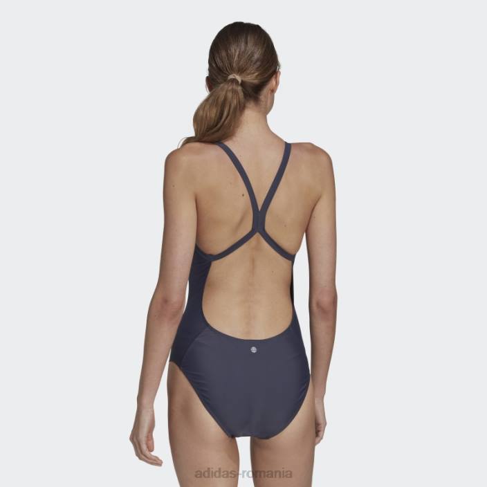 Adidas costum de baie adidas cu logo mare bleumarin femei bleumarin/montă 2JBN16959
