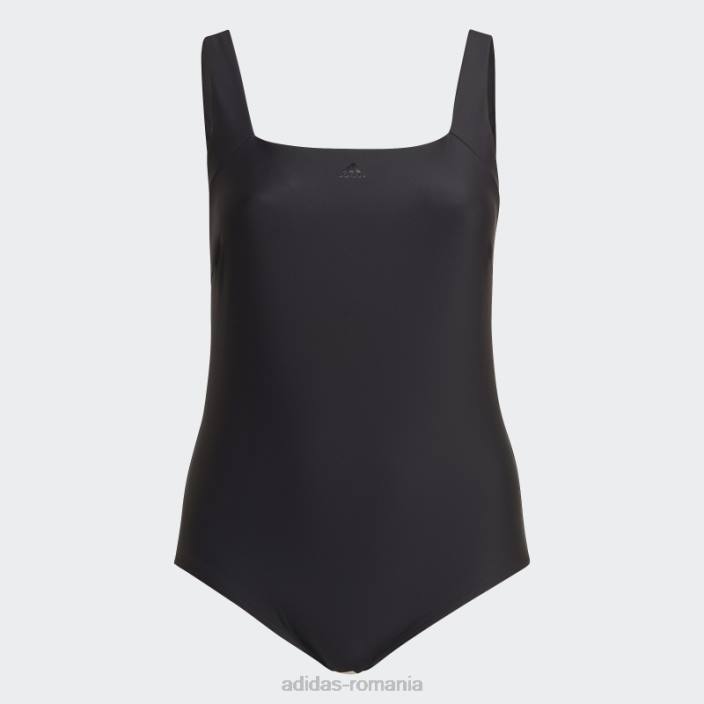 Adidas costum de baie iconisea (marime plus) negru femei negru 2JBN10423