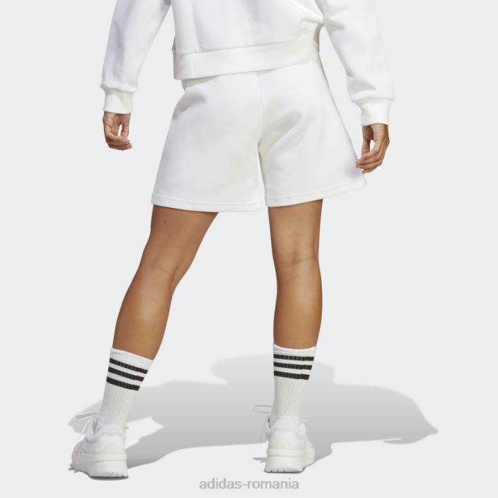 Adidas fierbinte icoane viitoare insignă de pantaloni scurți sport alb femei alb 2JBN2359
