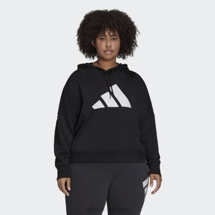 Adidas future icons hanorac (plus size) negru adidas femei negru 2JBN10614