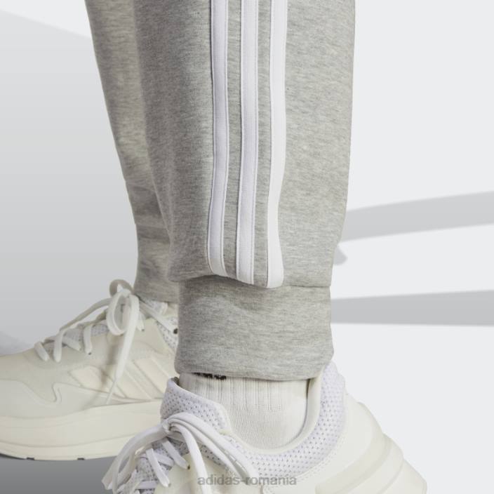 Adidas future icons pantaloni obișnuiți cu 3 dungi gri mediu adidas femei gri mediu 2JBN9006