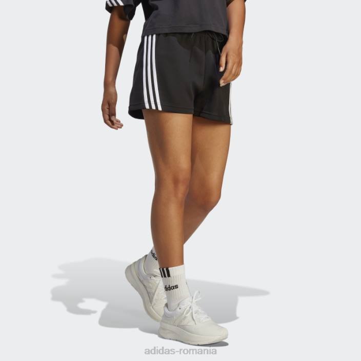 Adidas future icons pantaloni scurți cu 3 dungi negru adidas femei negru 2JBN9000