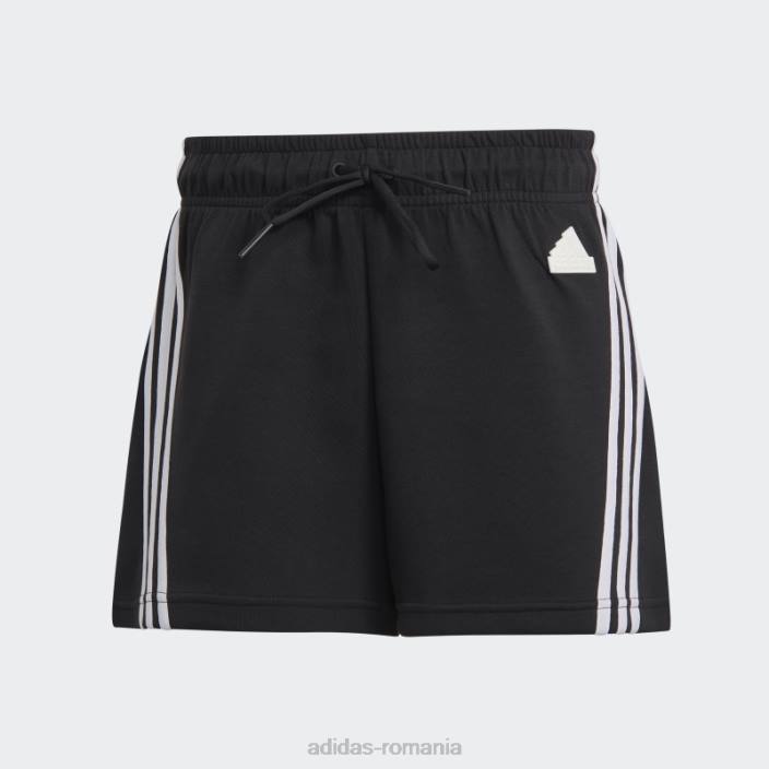 Adidas future icons pantaloni scurți cu 3 dungi negru adidas femei negru 2JBN9000