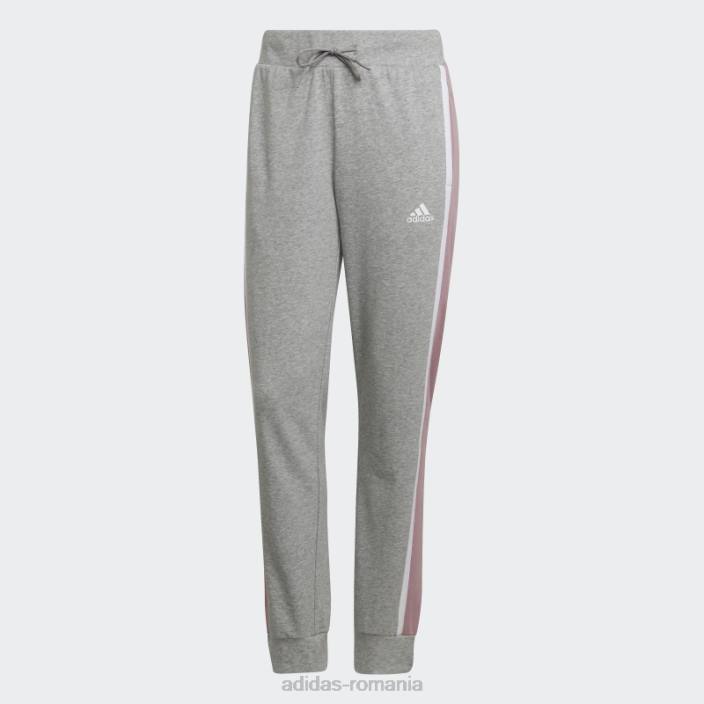 Adidas gri mediu sportswear subtil bloc trening fashion femei gri mediu 2JBN17569