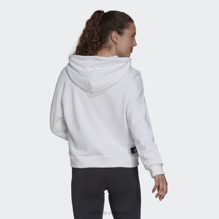 Adidas hanorac alb sportswear future icons femei alb 2JBN3031