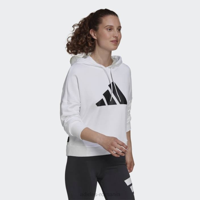 Adidas hanorac alb sportswear future icons femei alb 2JBN3031