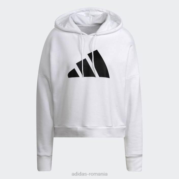 Adidas hanorac alb sportswear future icons femei alb 2JBN3031