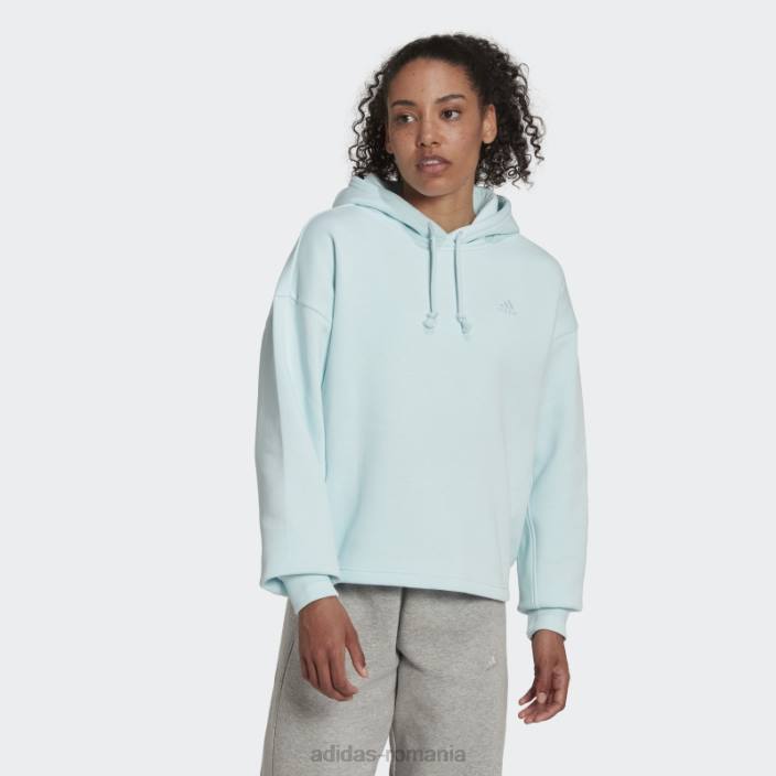 Adidas hanorac all szn fleece albastru adidas femei albastru 2JBN10320