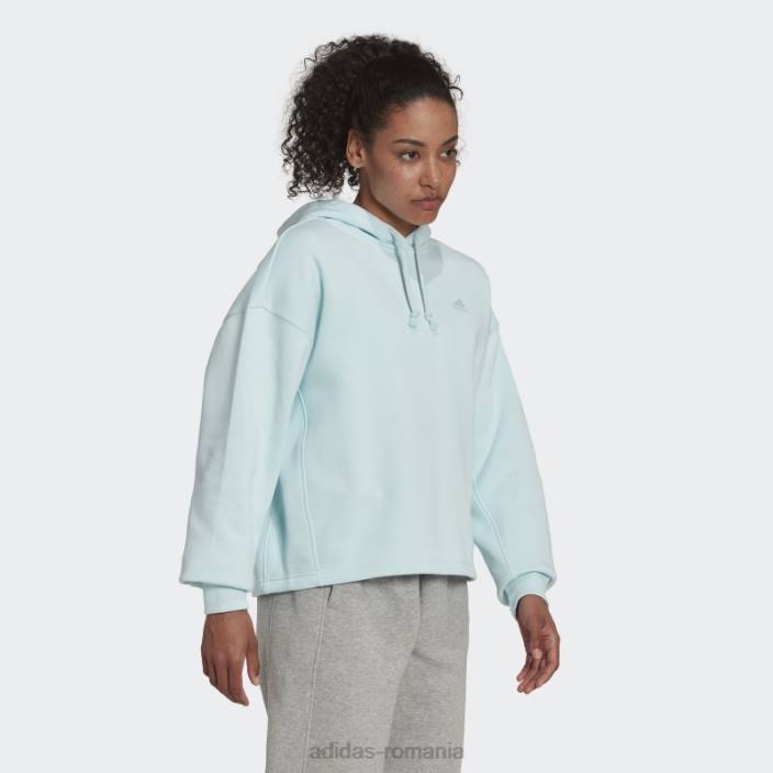 Adidas hanorac all szn fleece albastru adidas femei albastru 2JBN10320