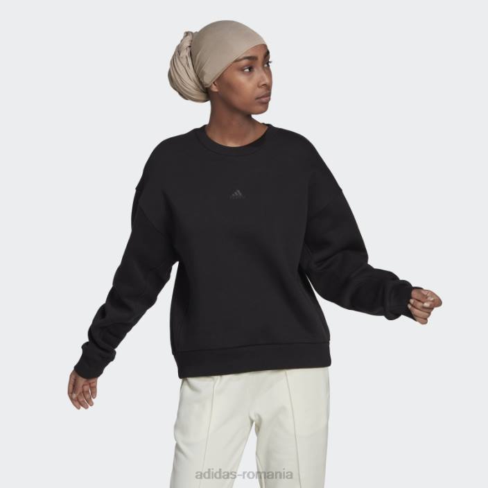 Adidas hanorac all szn fleece negru femei negru 2JBN8887