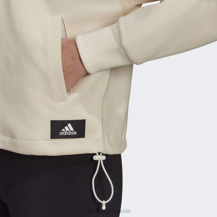 Adidas hanorac cu fermoar sfert nevopsit cu icoane viitoare femei nevopsit 2JBN10534