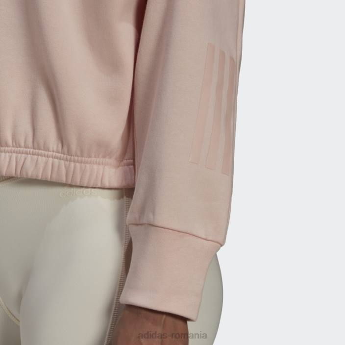 Adidas hanorac hyperglam fleece roz vapor femei vapor roz 2JBN17563