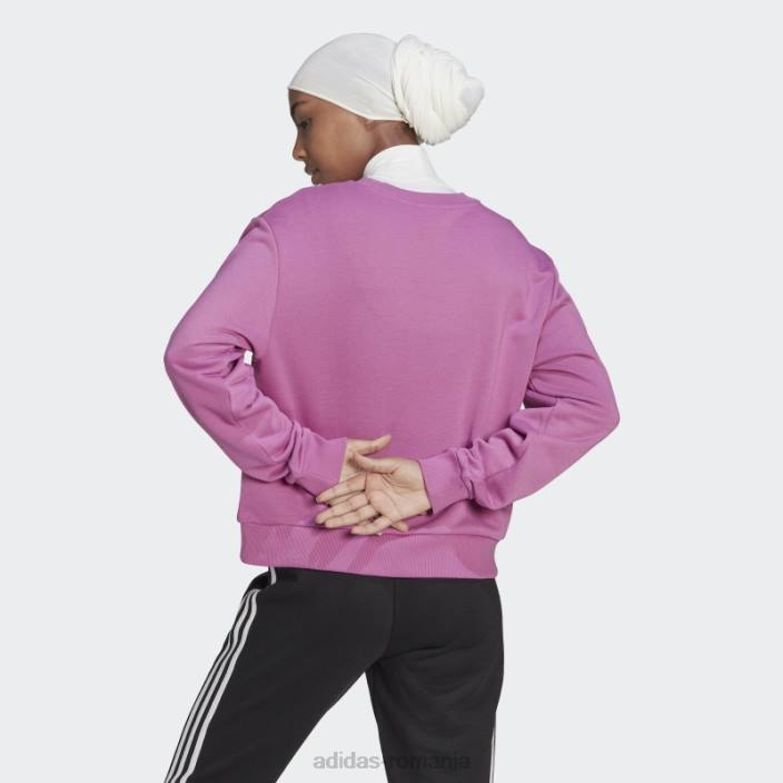 Adidas hanorac largi cu logo lilac essentials femei liliac 2JBN10102