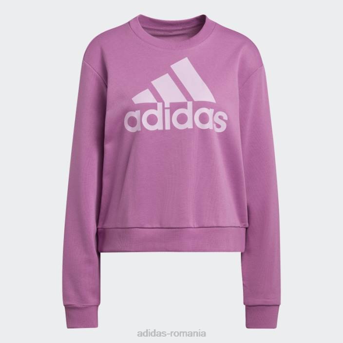 Adidas hanorac largi cu logo lilac essentials femei liliac 2JBN10102