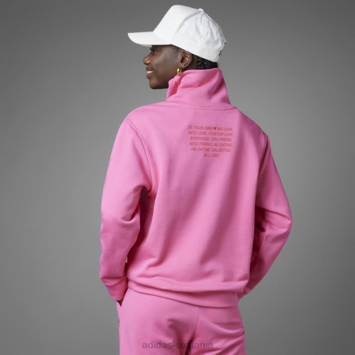 Adidas hanorac magenta de ziua indragostitilor femei magenta 2JBN9131