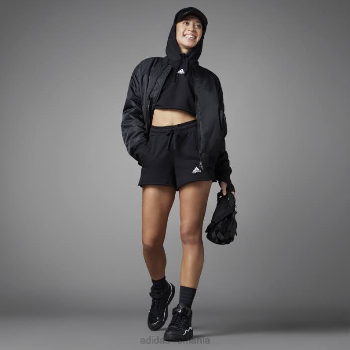Adidas hanorac negru decupat puterea colective femei negru 2JBN9515