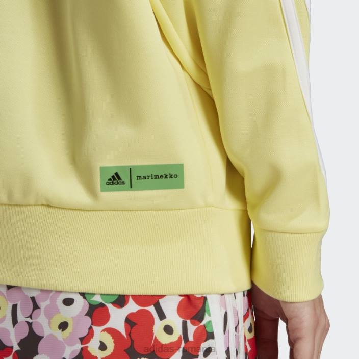 Adidas hanorac pearl citrine x marimekko fierbinte femei citrin perlat 2JBN17581