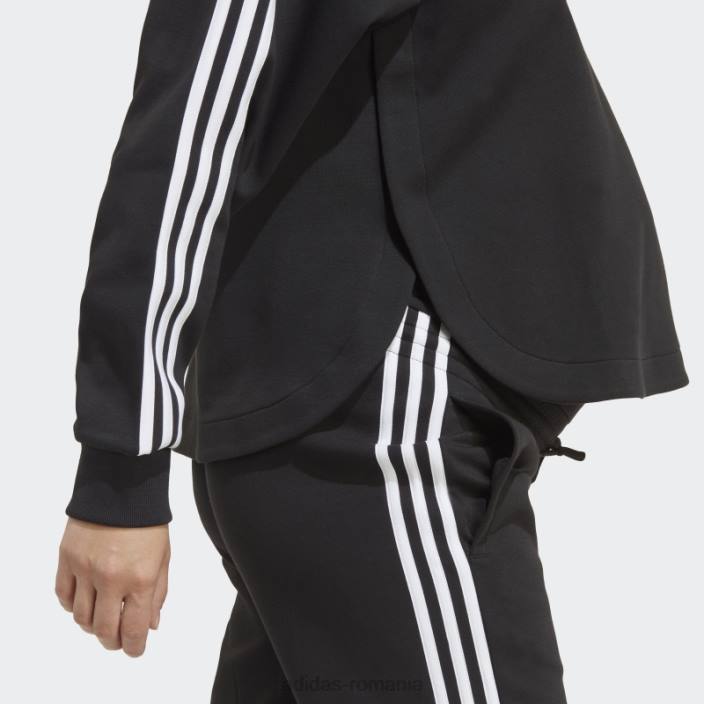 Adidas hanorac peste cap de maternitate, negru femei alb negru 2JBN16885