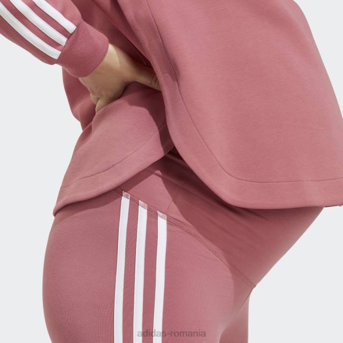 Adidas hanorac peste cap de maternitate roz femei roz/alb 2JBN16598