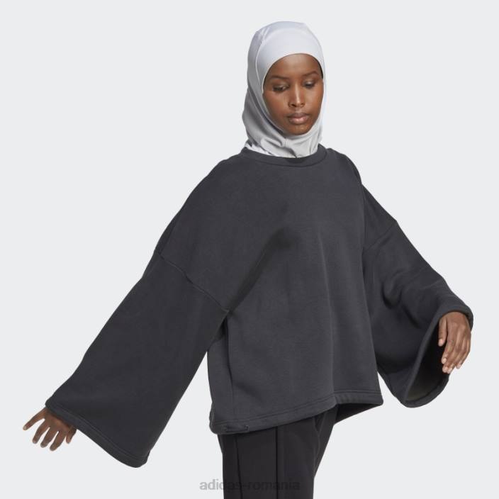 Adidas hanorac studio lounge fleece carbon adidas femei carbon 2JBN10770