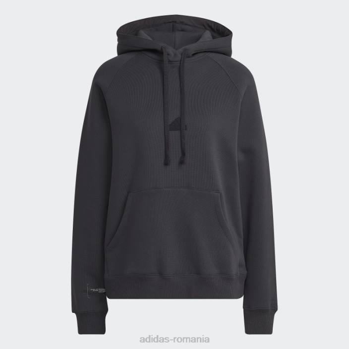 Adidas hanorac supradimensionat cu glugă carbon adidas femei carbon 2JBN2574
