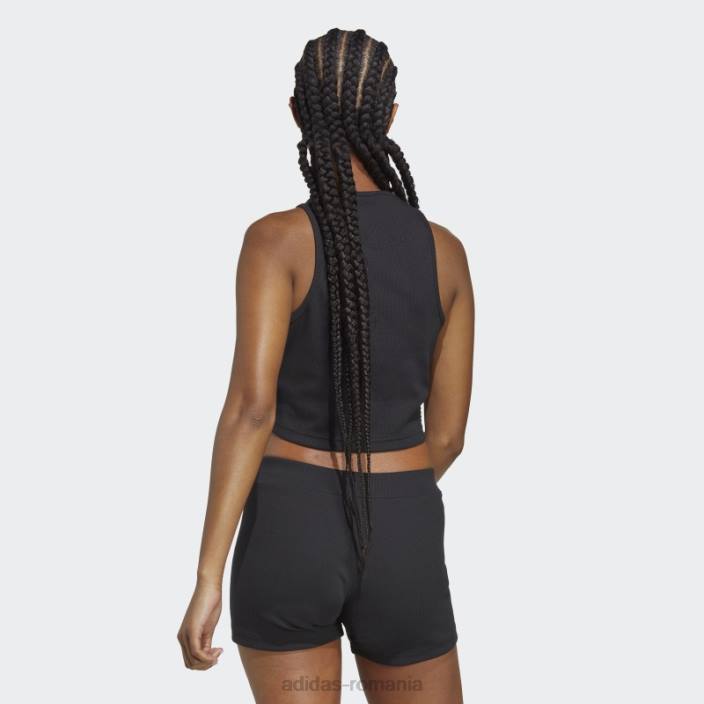 Adidas hot lounge rib maiou negru adidas femei negru 2JBN9462