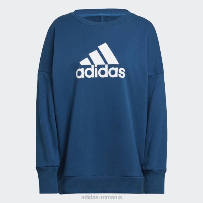 Adidas icoane viitoare insignă de hanorac sport marin femei marin 2JBN9398