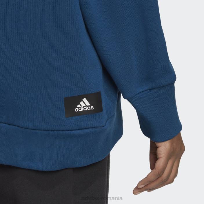 Adidas icoane viitoare insignă de hanorac sport marin femei marin 2JBN9398