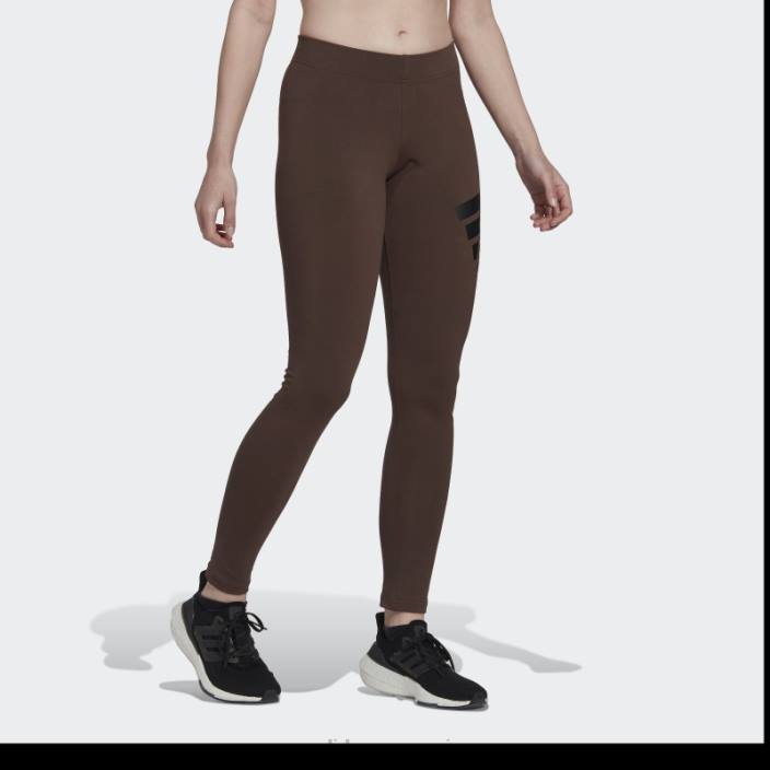Adidas icoane viitoare insignă de jambiere sport maro femei maro 2JBN2942
