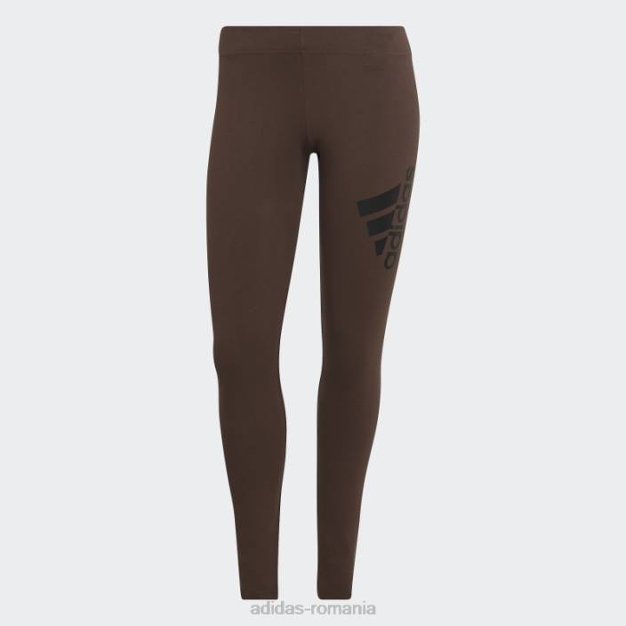 Adidas icoane viitoare insignă de jambiere sport maro femei maro 2JBN2942