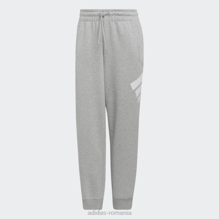 Adidas imbracaminte sport gri mediu viitor iconi pantaloni moda femei gri mediu 2JBN9588