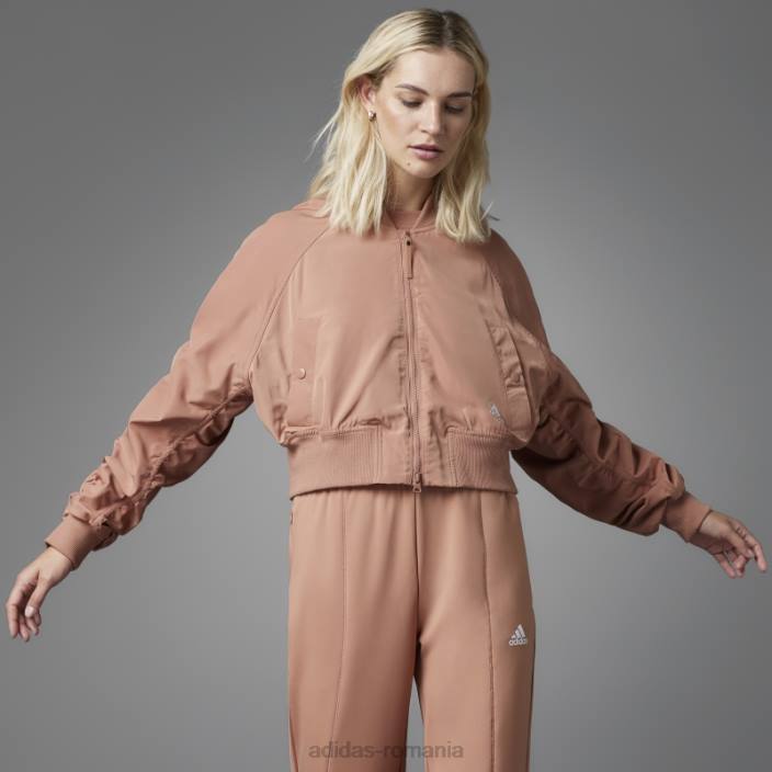 Adidas jachetă bomber colectiv power adidas femei lut 2JBN9603