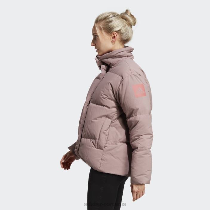 Adidas jachetă cu puf mare mov mov femei Violet 2JBN10796