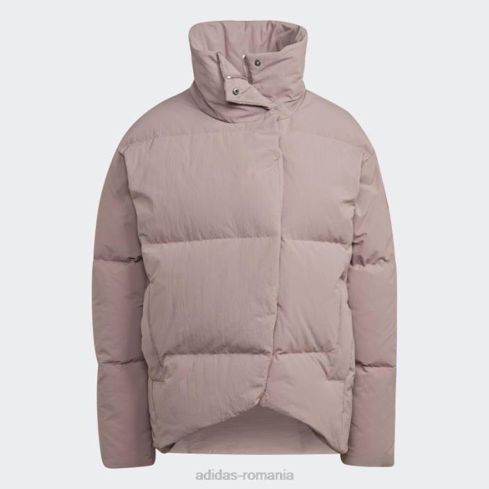 Adidas jachetă cu puf mare mov mov femei Violet 2JBN10796