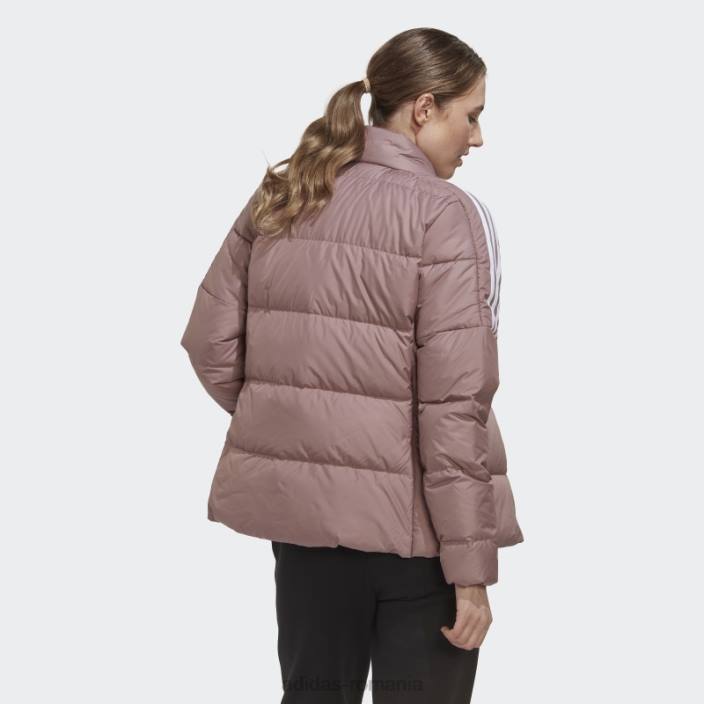 Adidas jachetă de puf violet essentials cu greutate medie femei Violet 2JBN17387