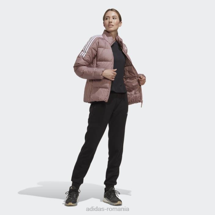 Adidas jachetă de puf violet essentials cu greutate medie femei Violet 2JBN17387
