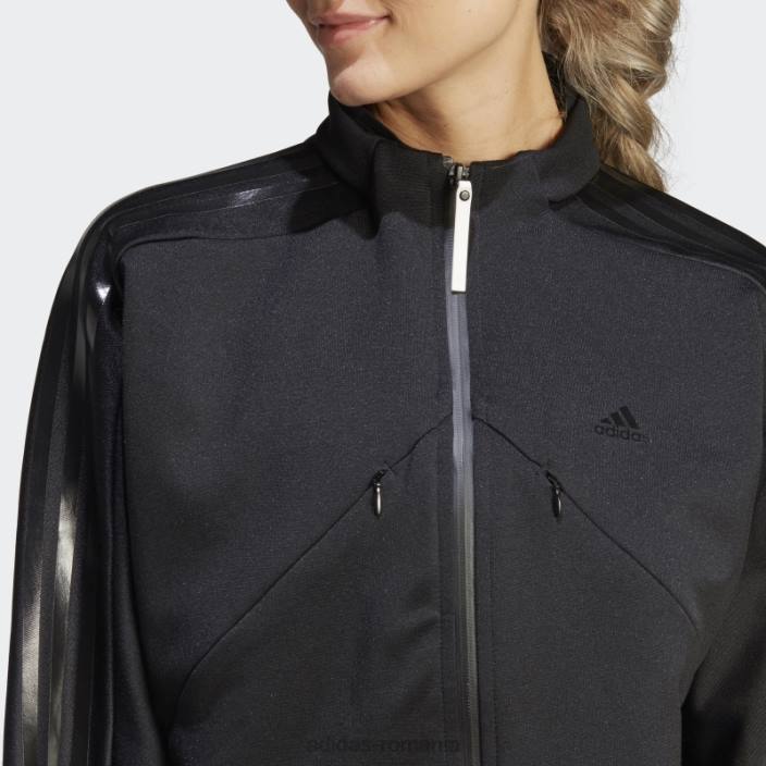 Adidas jachetă de sport neagră tiro-up avansată femei negru 2JBN9112