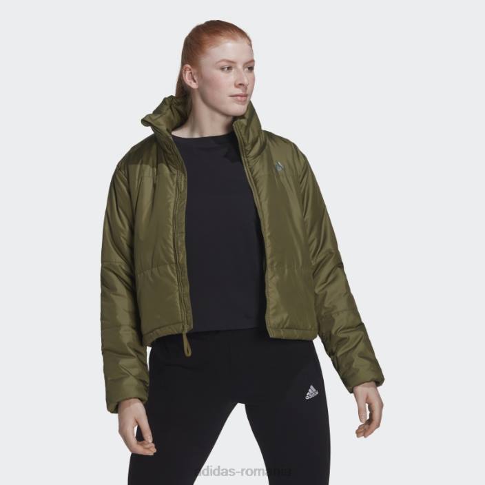 Adidas jachetă izolată olive bsc femei măsline 2JBN10727