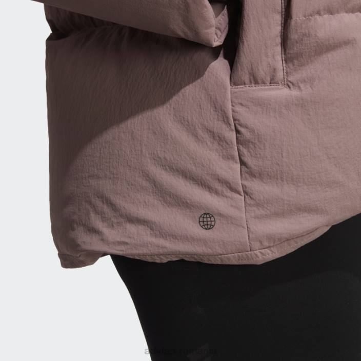 Adidas jachetă mare de puf mov femei Violet 2JBN17174