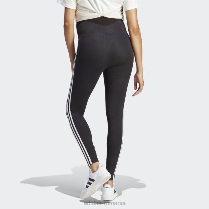 Adidas jambiere de maternitate negre femei alb negru 2JBN9109