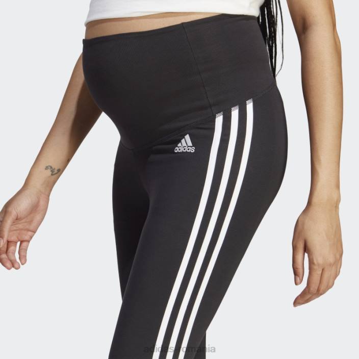 Adidas jambiere de maternitate negre femei alb negru 2JBN9109