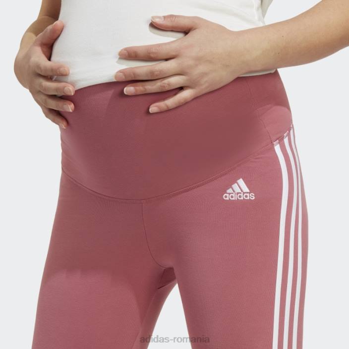 Adidas jambiere de maternitate roz femei roz/alb 2JBN16522