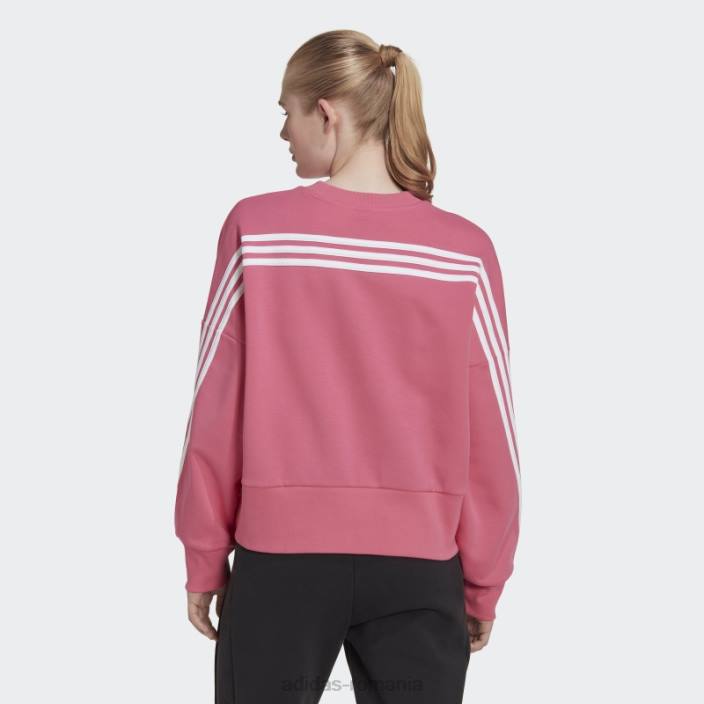 Adidas magenta sportswear future icons hanorac cu 3 dungi fierbinte femei magenta 2JBN3195