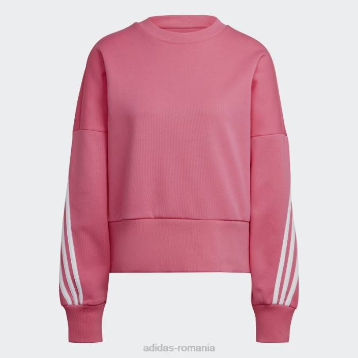 Adidas magenta sportswear future icons hanorac cu 3 dungi fierbinte femei magenta 2JBN3195