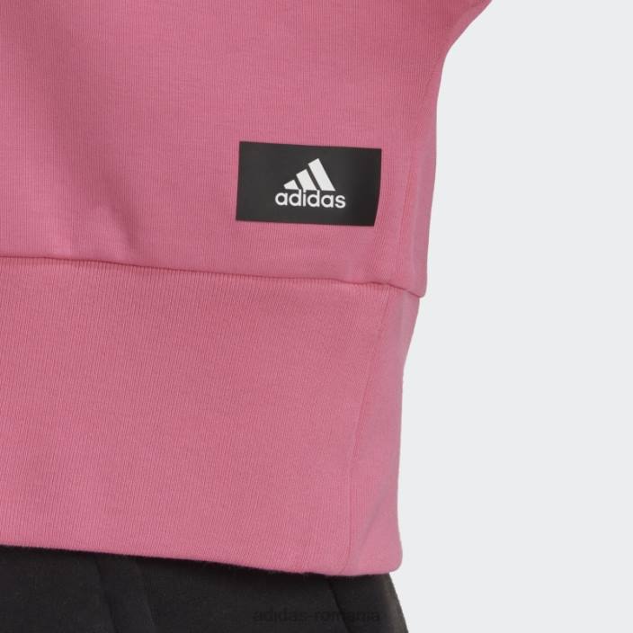 Adidas magenta sportswear future icons hanorac cu 3 dungi fierbinte femei magenta 2JBN3195