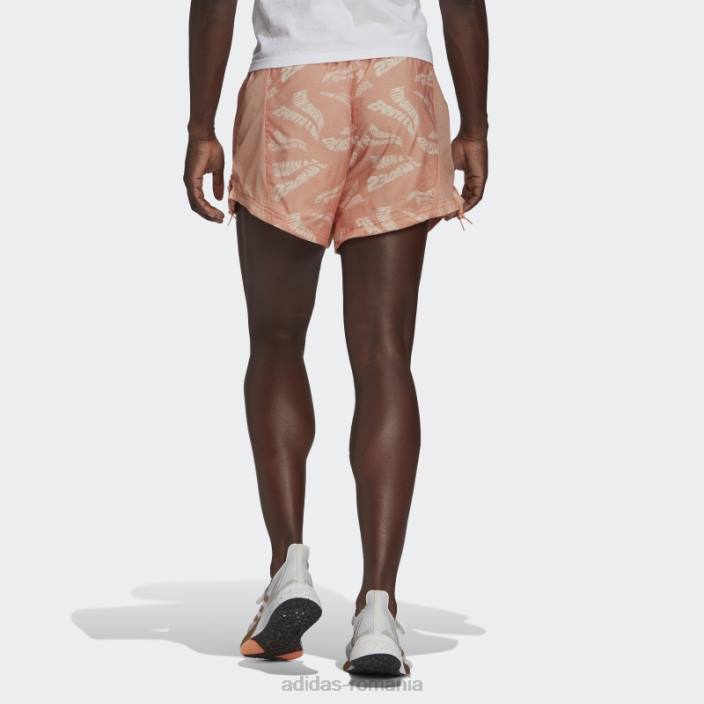 Adidas îmbrăcăminte sport țesută pantaloni scurți ușori ambiental blush femei fard ambiental 2JBN3256