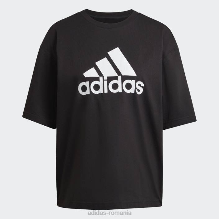 Adidas modă viitoare icoane insigna de sport tricou negru femei negru 2JBN8918