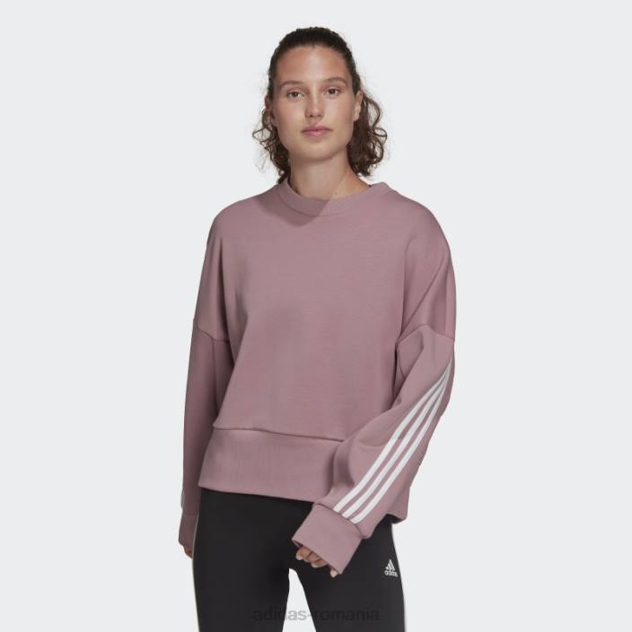 Adidas mov future icons hanorac adidas cu 3 dungi femei mov 2JBN10629