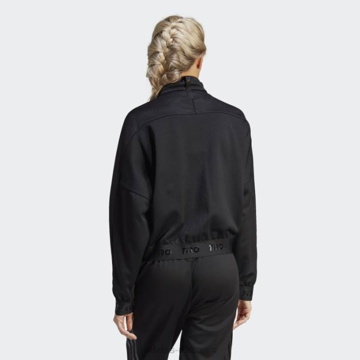Adidas negru tiro costum-up avansat trening top femei negru 2JBN16426